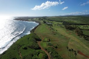Poipu Bay 15th Aerial